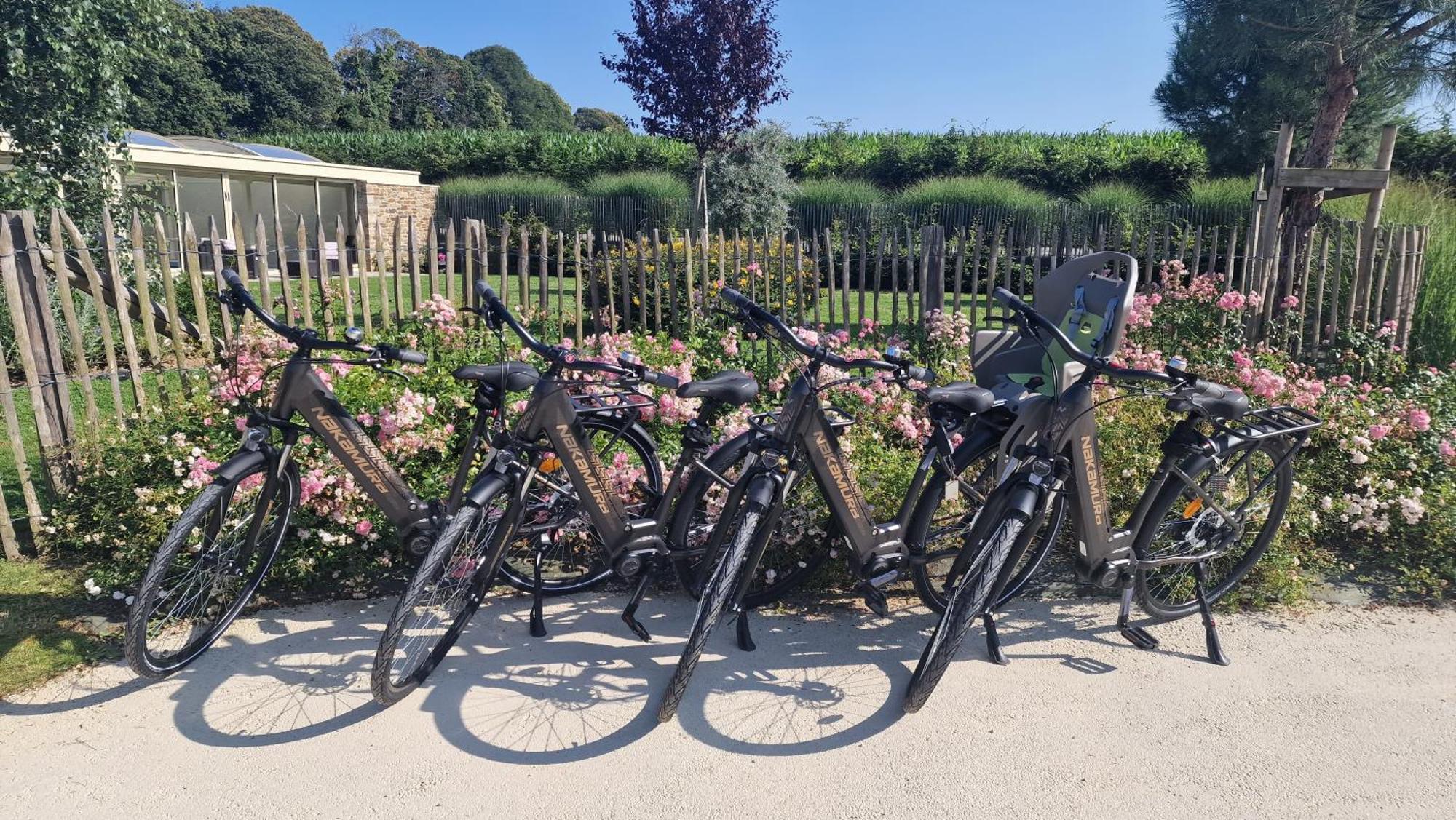 Les Gites Du Haut Pin Calorguen Exteriör bild